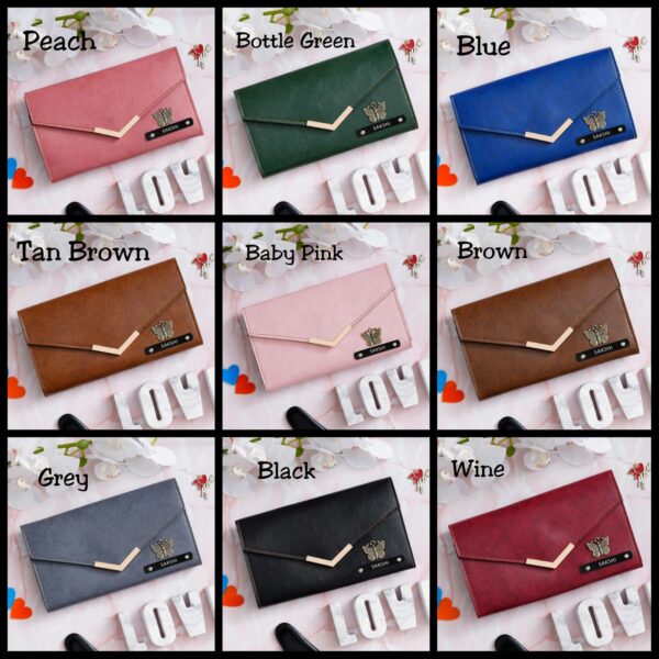 Women 3 fold Wallet - Image 2