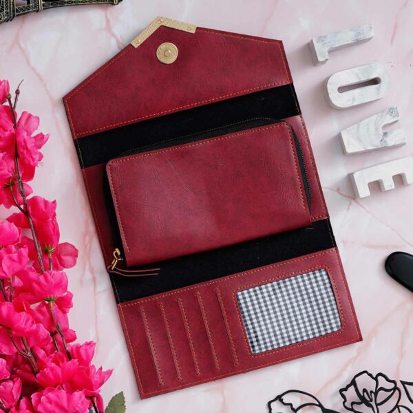 Women 3 fold Wallet - Image 3