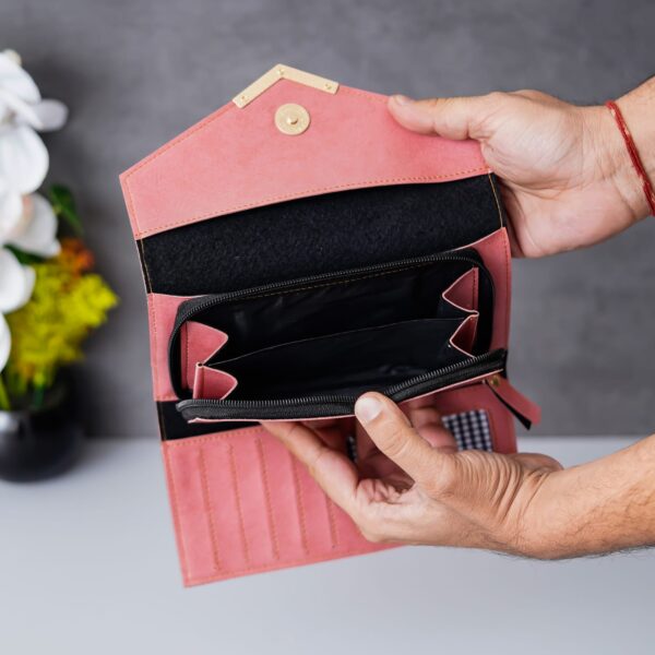 Women 3 fold Wallet - Image 4