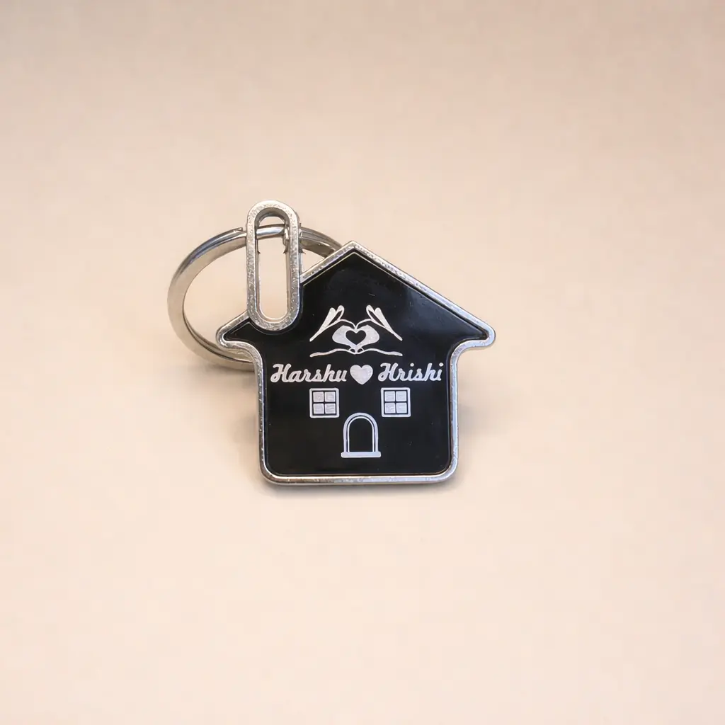 House Shape Keychain